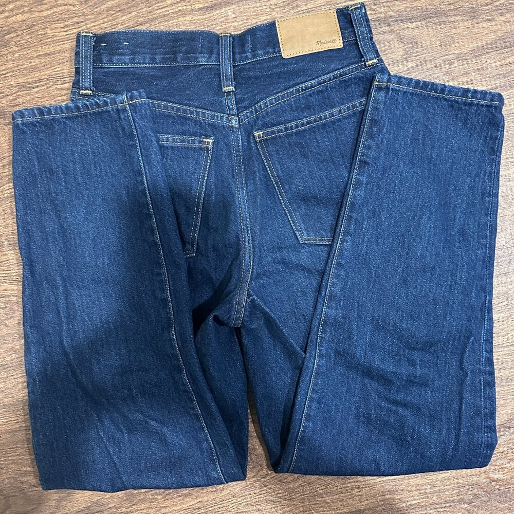 Madewell Baggy Tapered Jeans in in Dressler Wash - Size 23" - Picture 8 of 14